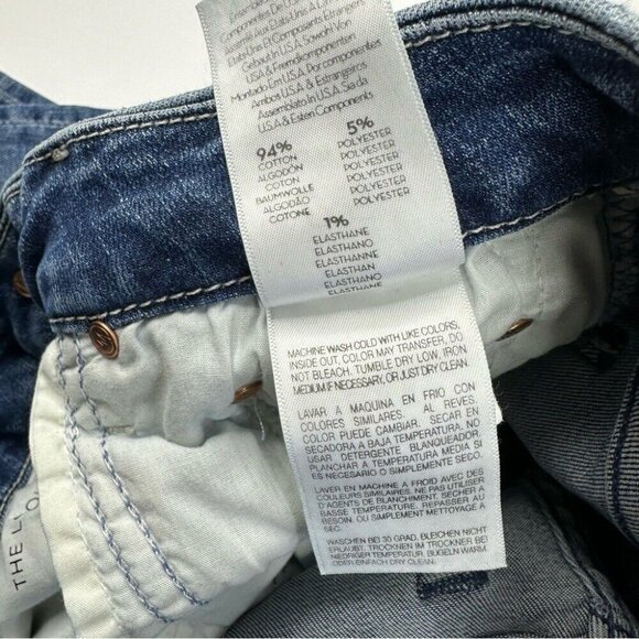 Mother Women's The Looker Groovin Skinny Minimalist Designer Jeans W25-28/L29.5 - Picture 8 of 12